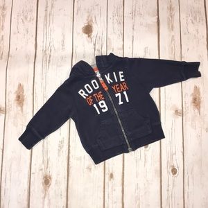 $6 or 2/$9 Carter’s hooded zip up fleece 6 months